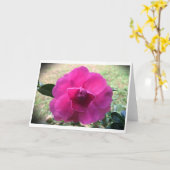 Camellia, kaart (Gele Bloem)