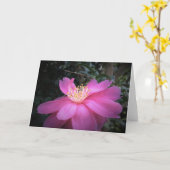 Camellia, kaart (Gele Bloem)