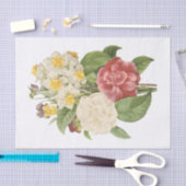 Camellia, Narcissus, Pansy Tissuepapier (Craft)