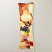 Camellia Prose - Sans Pro's Lichaamskussen (Voorkant Verticaal)