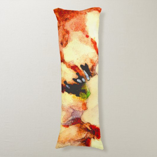 Camellia Prose - Sans Pro's Lichaamskussen (Voorkant Verticaal)