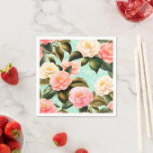 Camellia Retro Pastel Servet (Insitu)