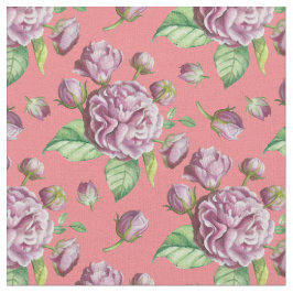 Camellia Roos Garden Flowers Stof
