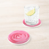 Camellia Roze Onderzetters (Zijkant)