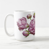 Camellia rozentuin bloemen   koffiemok (Links)
