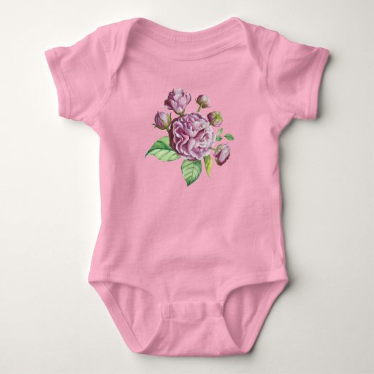 Camellia rozentuin bloemen romper (Voorkant)