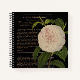  Camellia Virginia Franco Black Notitieboek