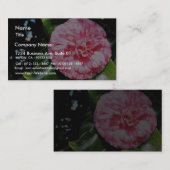 Camellia Visitekaartje (Voorkant / Achterkant)