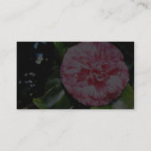 Camellia Visitekaartje (Achterkant)