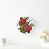 Camellia Wall Clock Ronde Klok (Huis)