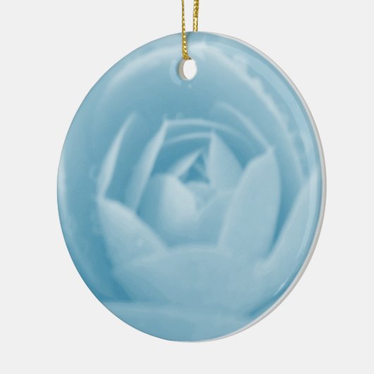 Camellia Wervelbloem Keramisch Ornament (Links)