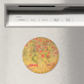 camellias sketch magneet (Insitu (Vaatwasser))