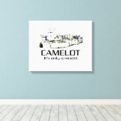 Camelot Canvas Afdruk (Insitu (Houten vloer))