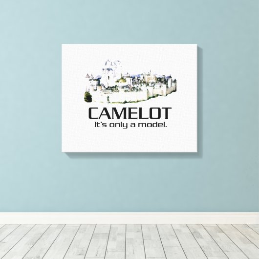 Camelot Canvas Afdruk (Insitu (Houten vloer))