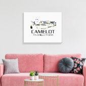 Camelot Canvas Afdruk (Insitu (Woonkamer))