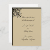 Camelot Gold Bewaar de datum, briefkaart (Voorkant / Achterkant)