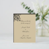 Camelot Gold Bewaar de datum, briefkaart (Staand voorkant)