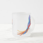 Camelot Hybrid Macaw Frosted Glass Mok (Voorkant rechts)