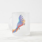Camelot Hybrid Macaw Frosted Glass Mok (Voorkant links)