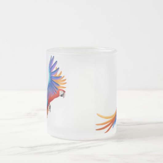 Camelot Hybrid Macaw Frosted Glass Mok (Center)