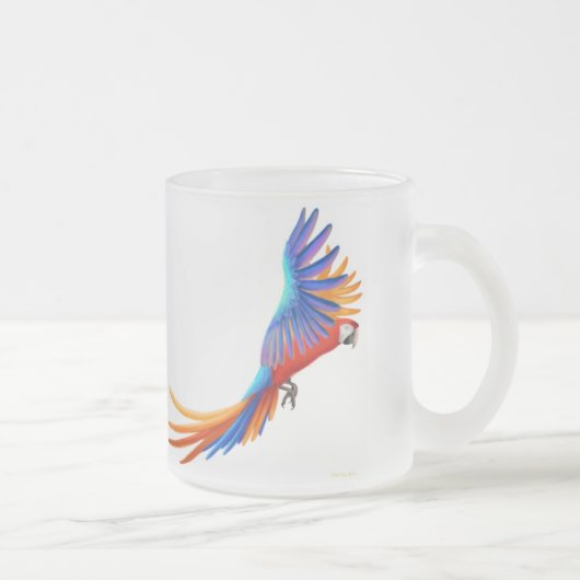 Camelot Hybrid Macaw Frosted Glass Mok (Rechts)