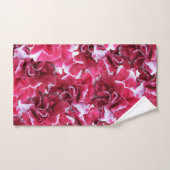 Camelot Red Floral Bad Handdoek (Handdoek)