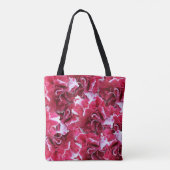 Camelot Red Floral Tote Bag (Achterkant)