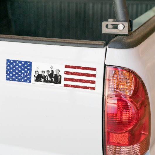 Camelot teruggezet bumpersticker (Op Truck)