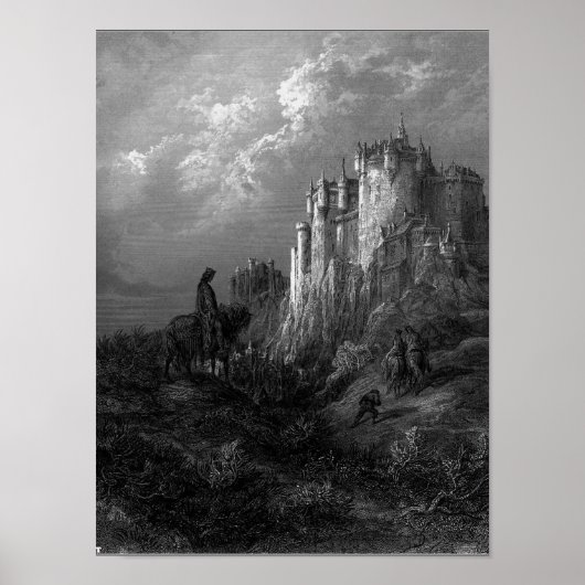 Camelot van Gustave Doré 1868 Poster (Voorkant)