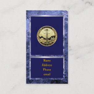 Camelot Wizard Knight King Arthur Visitekaartje