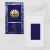 Camelot Wizard Knight King Arthur Visitekaartje (Voorkant / Achterkant)