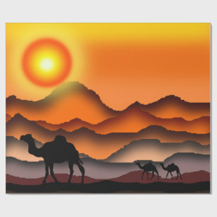 Camels Art Cadeaupapier