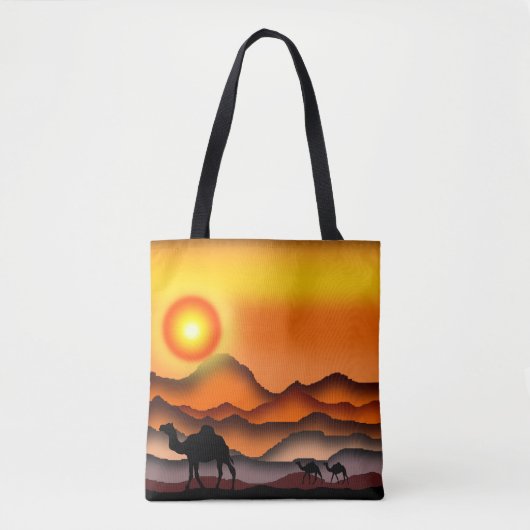 Camels Canvas tas (Voorkant)