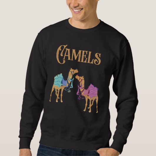 Camels Desert Animal Camel Trui (Voorkant)