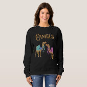 Camels Desert Animal Camel Trui (Voorkant volledig)