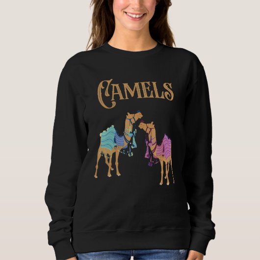 Camels Desert Animal Camel Trui (Voorkant)