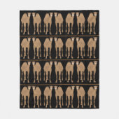 Camels fleece deken (Voorkant)