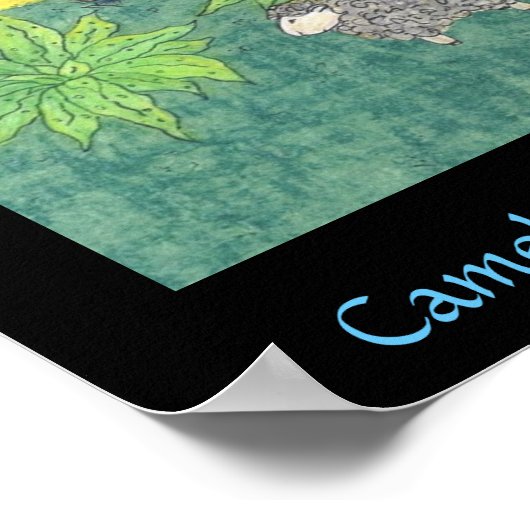 CAMELS GIFTS EN DRIE WISE MANNEN poster (Hoek)