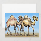 Camels Invitation Kaart (Voorkant / Achterkant)