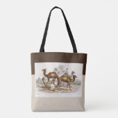 Camels of India  Illustration, 1820 Tote Bag (Achterkant)