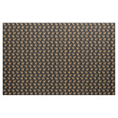 Camels Print Fabric Black Stof (Yard (91,4 cm))