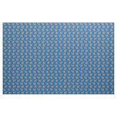 Camels Print Fabric Blue Stof (Yard (91,4 cm))