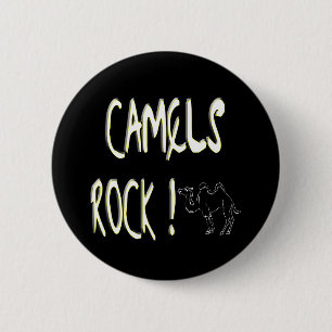 Camels Rock. Knoop Ronde Button 5,7 Cm