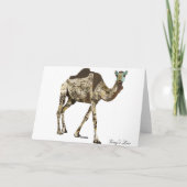  Camels Stripes Verjaardag Kaart (Achterkant)