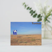 Camels-teken, Tunesië Briefkaart (Staand voorkant)