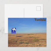 Camels-teken, Tunesië Briefkaart (Voorkant / Achterkant)