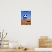 Camels-teken, Tunesië Poster (Keuken)