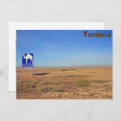 Camels-teken, Tunesische kaart (Voorkant / Achterkant)