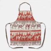 Camels Train, Camels Pattern, camel print Schort (Voorkant)