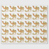 Camels zijn echt cool cadeaupapier (Vlak)